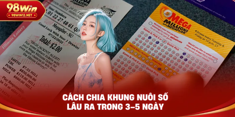 Cách chia khung nuôi số lâu ra trong 3–5 ngày
